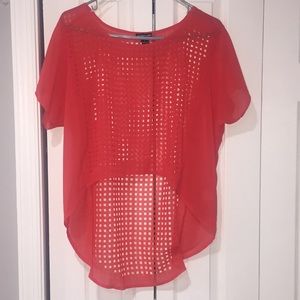 Audrey Ann Checkered Blouse